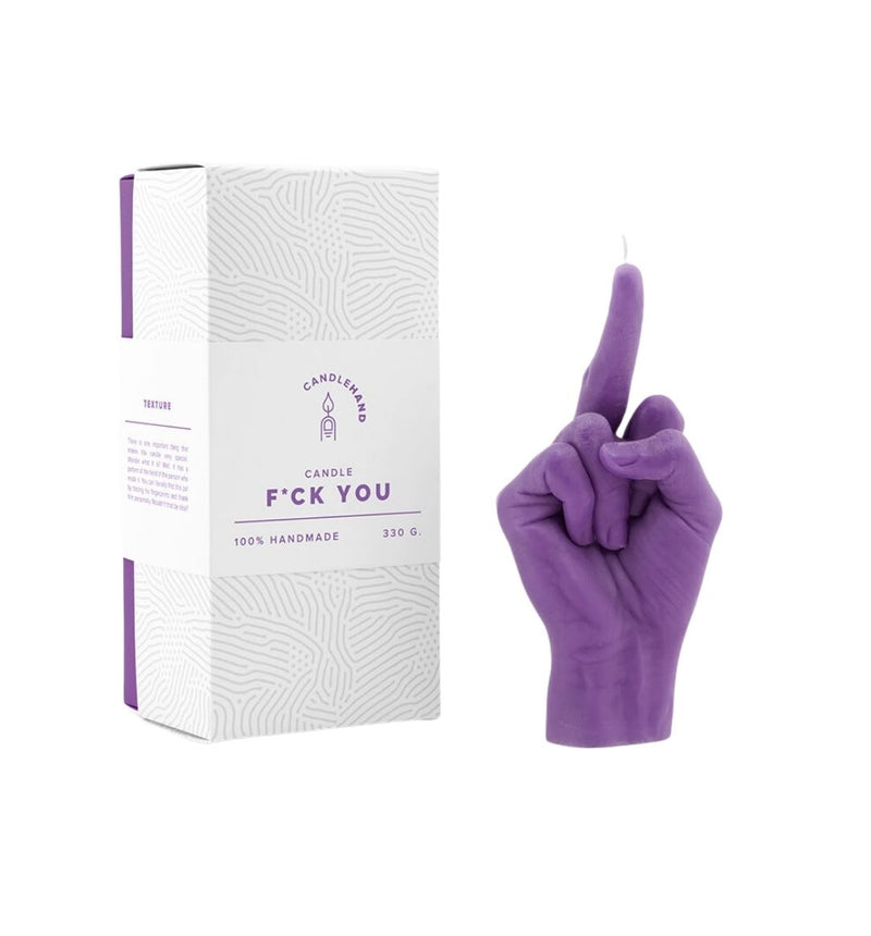 Candle Hand F*ck You (Purple)