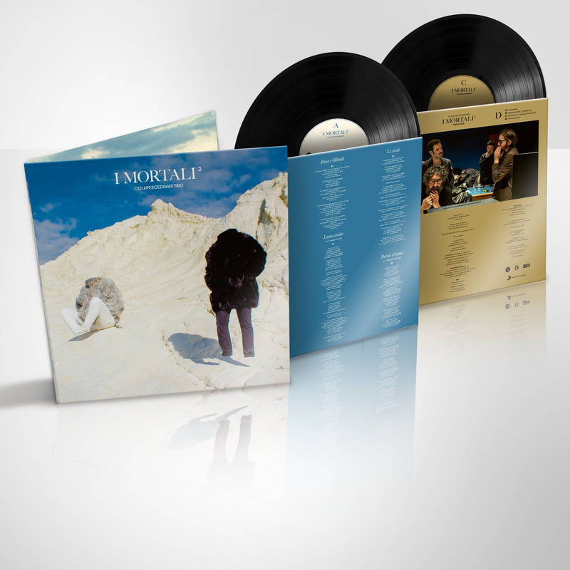 Colapesce, Dimartino - I Mortali (12" Vinyl Blue Marbled Transparent)