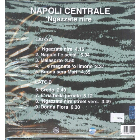 Napoli Centrale - Ngazzate Nire (12" Vinile Numerato Limited Edt.)