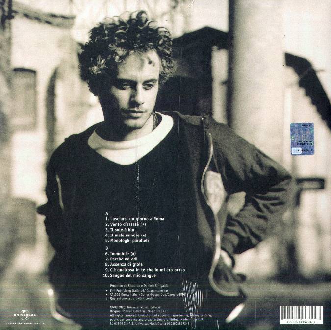 Niccolo' Fabi - Niccolo' Fabi (180 Gr. Vinyl Black Limited Edt.)