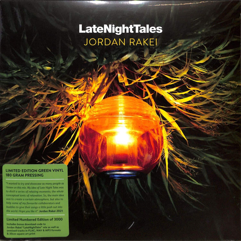 Jordan Rakei - Late Night Tales (Gatefold 180gr. 2x12" Vinyl + mp3)