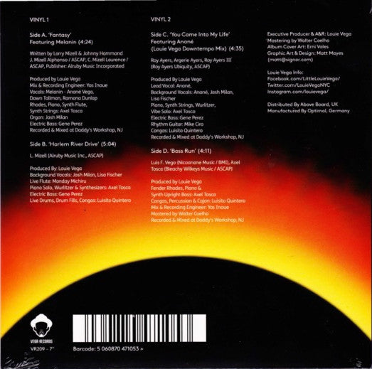 Elements of Life - Eclipse (Part Four) (12" Vinyl) - VR209