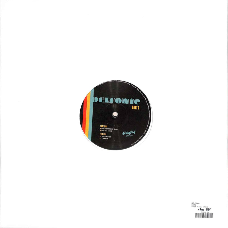 Delfonic - Edits (12" Vinyl) - NMD036