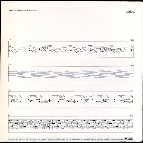 Brian Eno - Ambient 1 (Music For Airports) (12" Vinyl)