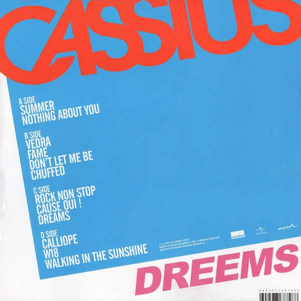 Cassius - Dreems (2x12" Vinyl)