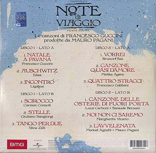 Francesco Guccini, Mauro Pagani - Note Di Viaggio. Capitolo 1. Venite Avanti… (180 Gr. 12" Vinyl)