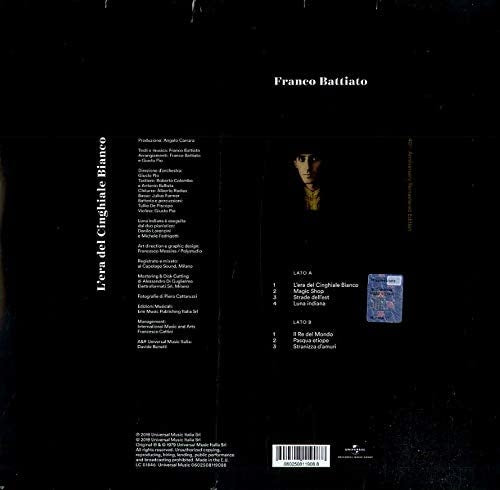 Franco Battiato - L'era Del Cinghiale Bianco (40th Anniversary) (180 Gr. 12" Vinyl)