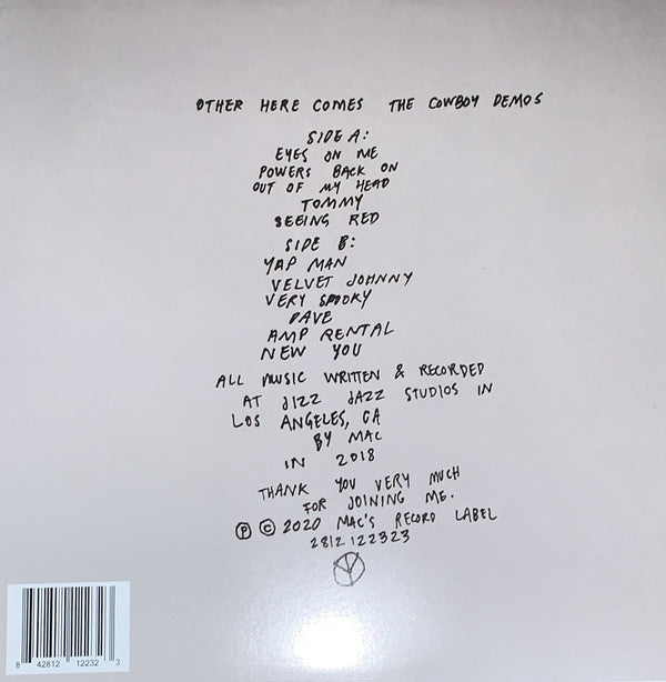 Mac Demarco - Other Here Comes The Cowboy Demos (12" Vinyl)
