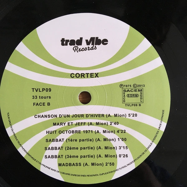 Cortex - Troupeau Bleu | Trad Vibe (TVLP09PT)