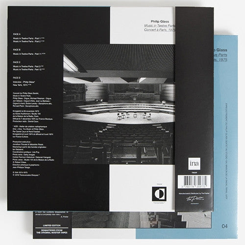 Philip Glass - Music In Twelve Parts: Concert A Paris 1975 (2x12" Vinyl) | Transversales Disques (TRS09)