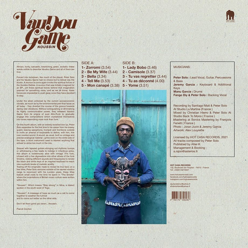 Vaudou Game - Noussin | Hot Casa Records (HC71LP)