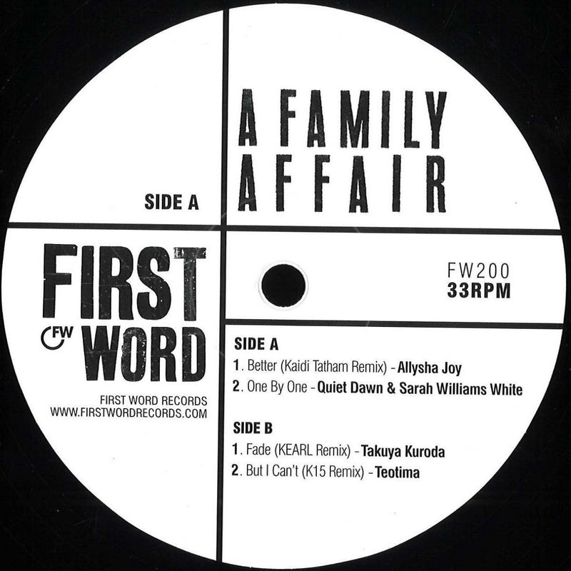 Various Artists - A Family Affair | First Word (FW200)