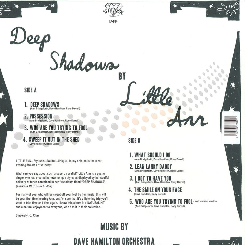 Little Ann - Deep Shadows | Timmion  (TRLP004)