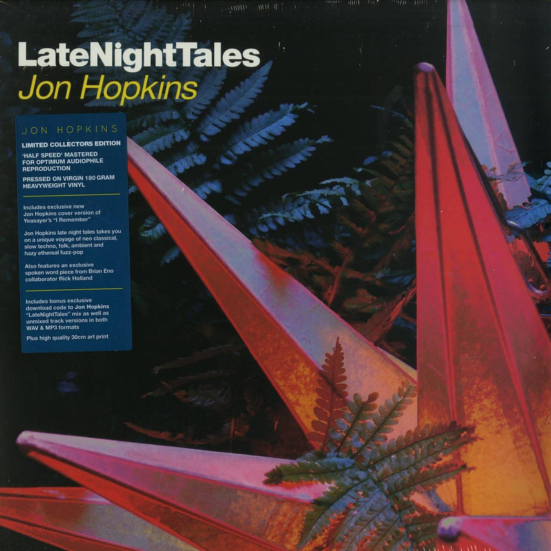 Jon Hopkins - Late Night Tales (180g Gatefold 2LP+MP3) | Late Night Tales (ALNLP39)