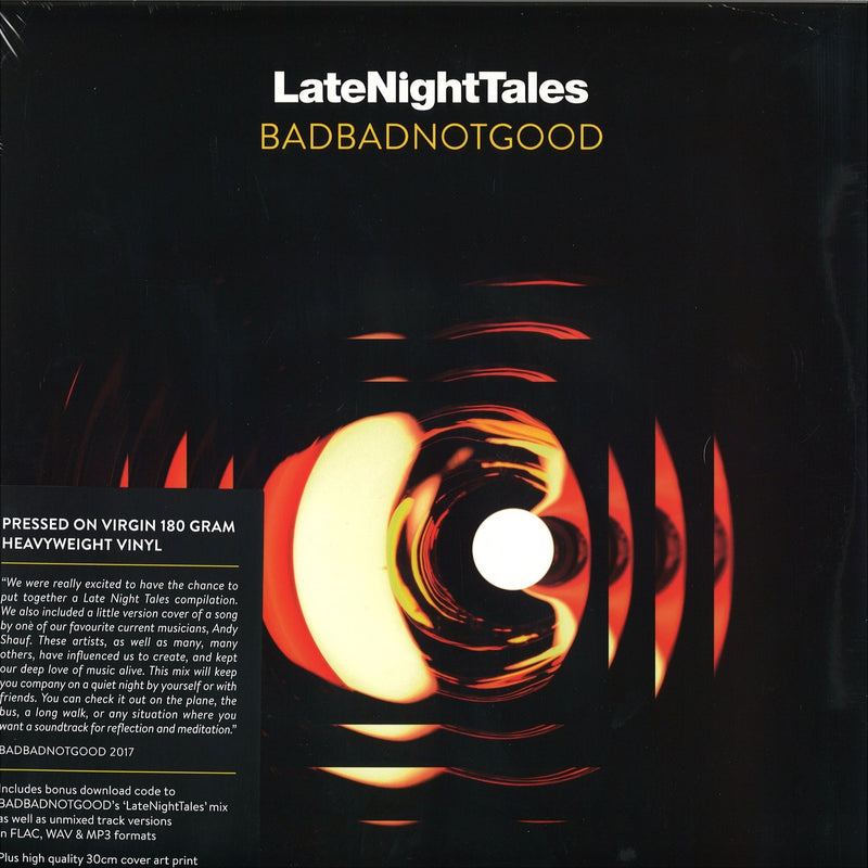 BADBADNOTGOOD - Late Night Tales (180g Gatefold 2LP+MP3+Poster) | Late Night Tales (ALNLP46)