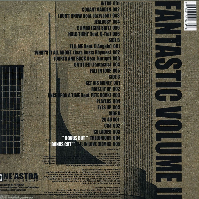 Slum Village - Fan-Tas-Tic Vol.2 | Ne'Astra (NMG5763LP)