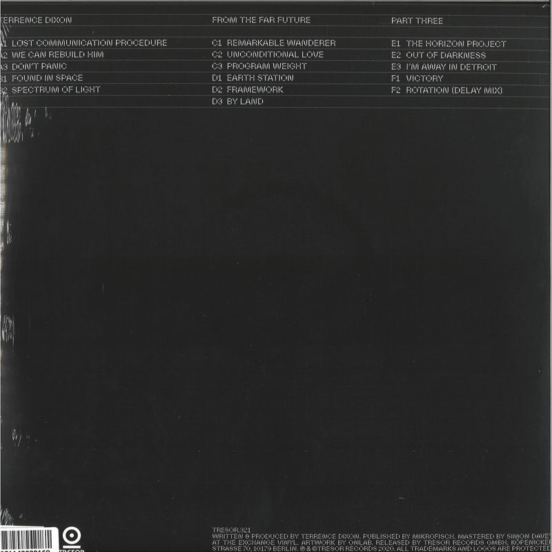Terrence Dixon - From The Far Future Pt.3 (3x12" Vinyl) | Tresor (TRESOR321LP)