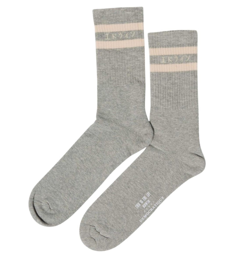 Edwin X Democratique Tube Sock (Grey)