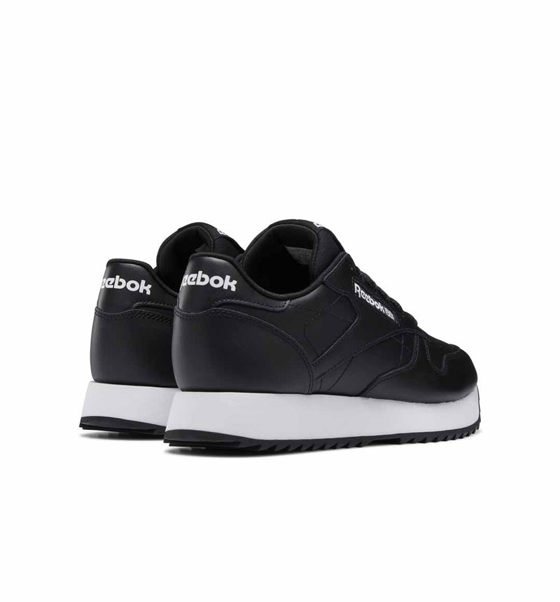 Reebok Classic Leather Ripple (Core Black / Core Black / Cloud White)