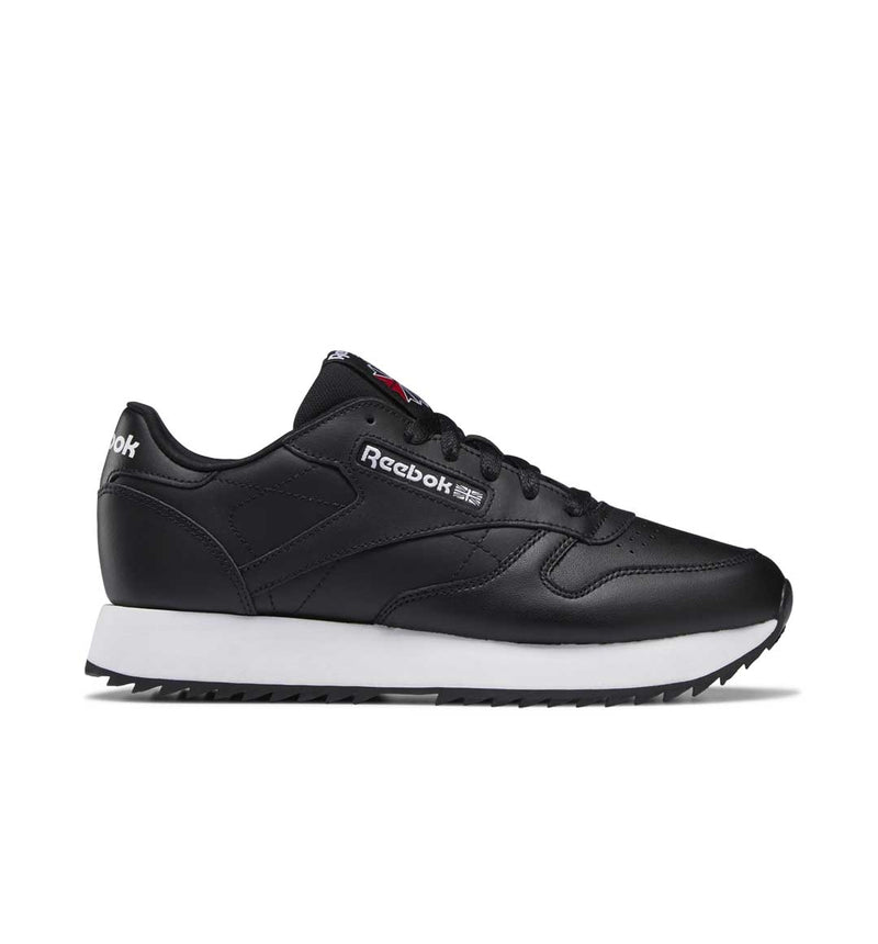 Reebok Classic Leather Ripple (Core Black / Core Black / Cloud White)