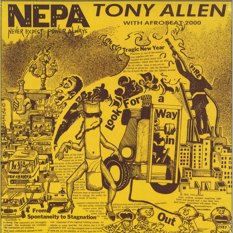 Tony Allen - N.E.P.A. (Never Expect Power Always) | Comet Records (COMET102)