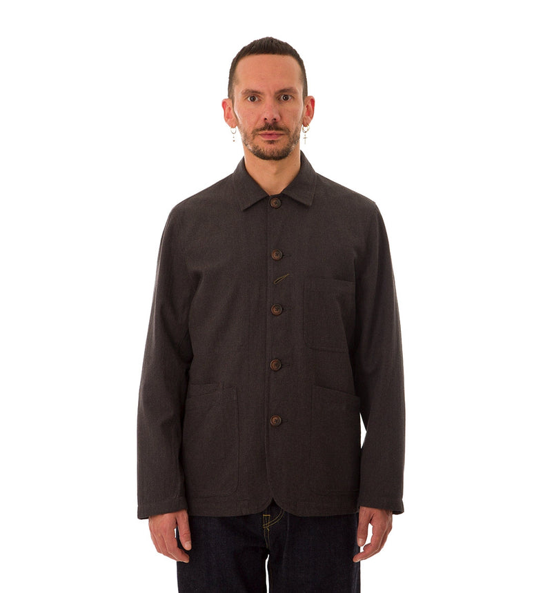 Universal Works Bakers Jacket (Charcoal)
