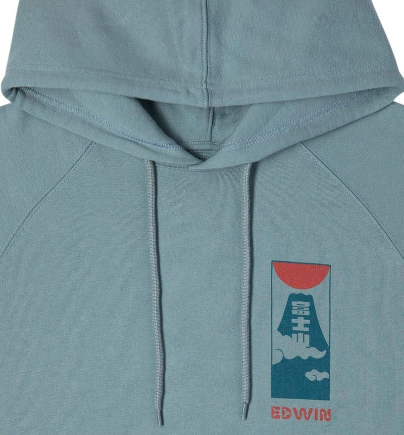 Edwin Cloudy Hoodie Sweat (Tarmac)