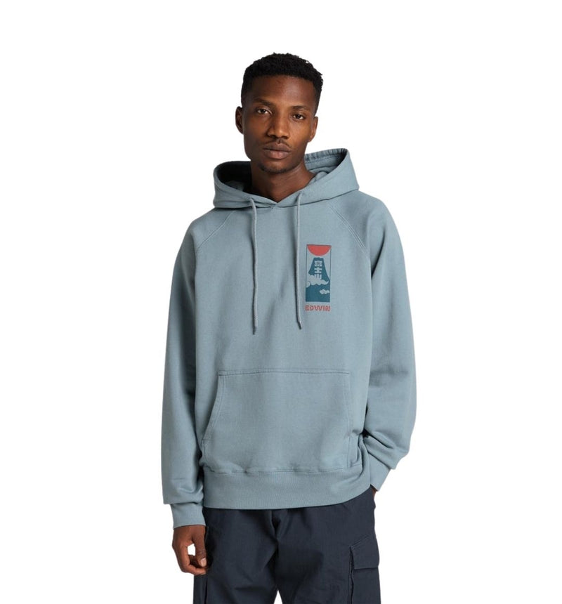 Edwin Cloudy Hoodie Sweat (Tarmac)