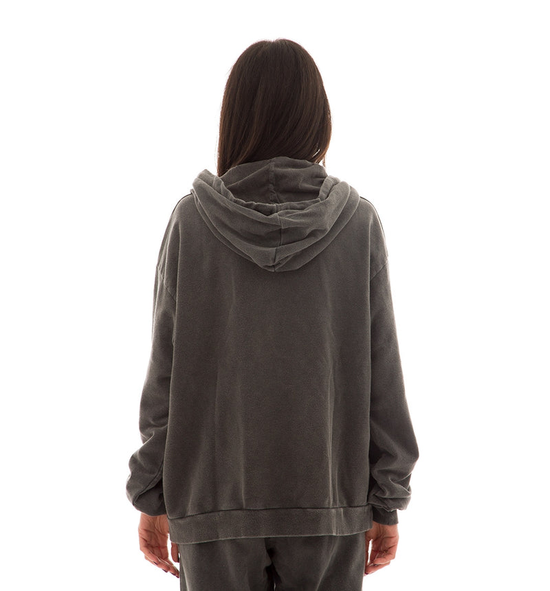 NA-KD Acid Wash Hoodie (Black)