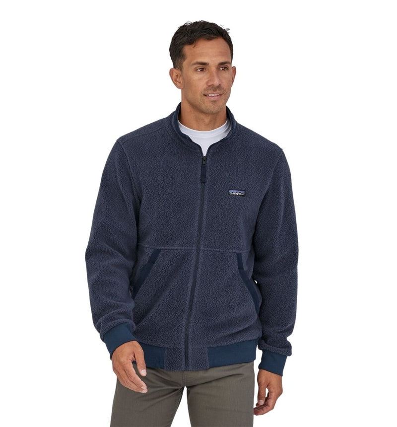Patagonia Shearling Fleece Jacket New Navy
