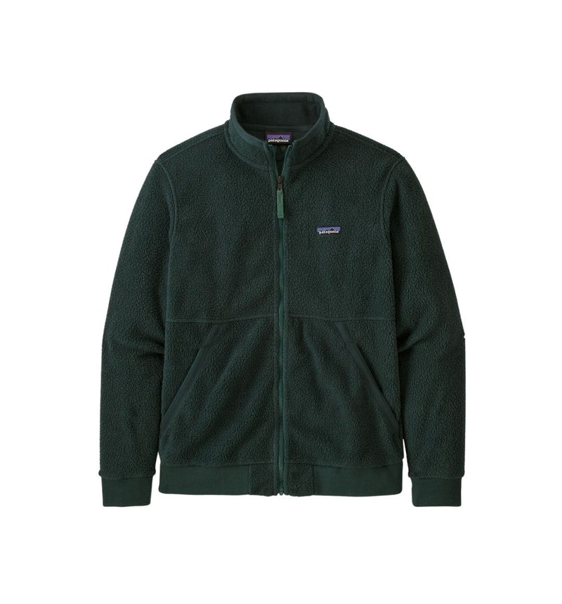 Patagonia Shearling Fleece Jacket (Northern green)
