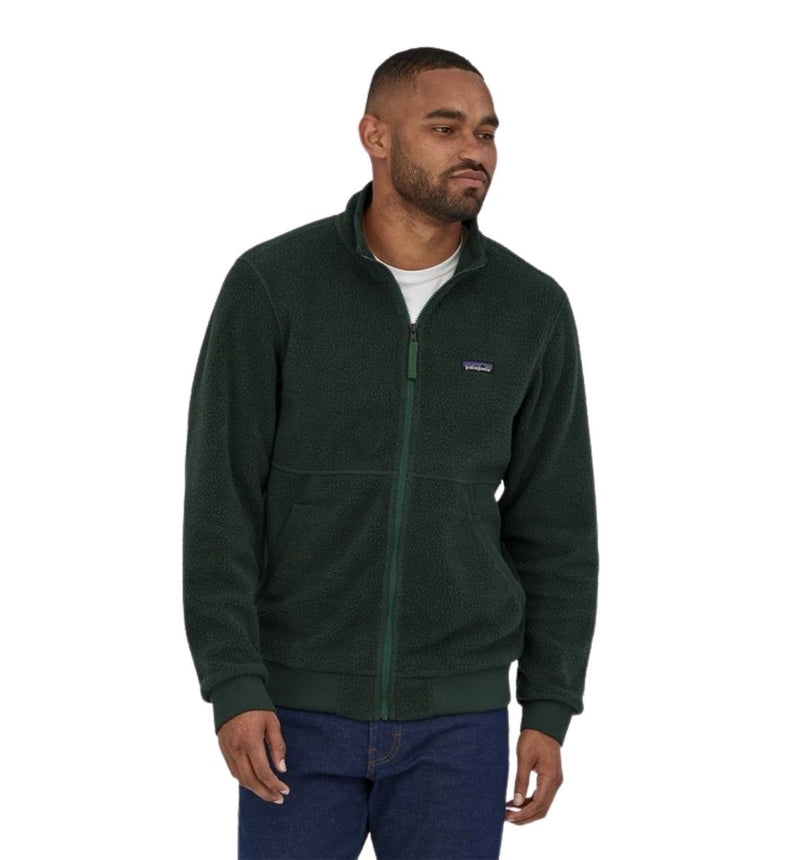 Patagonia Shearling Fleece Jacket (Northern green)