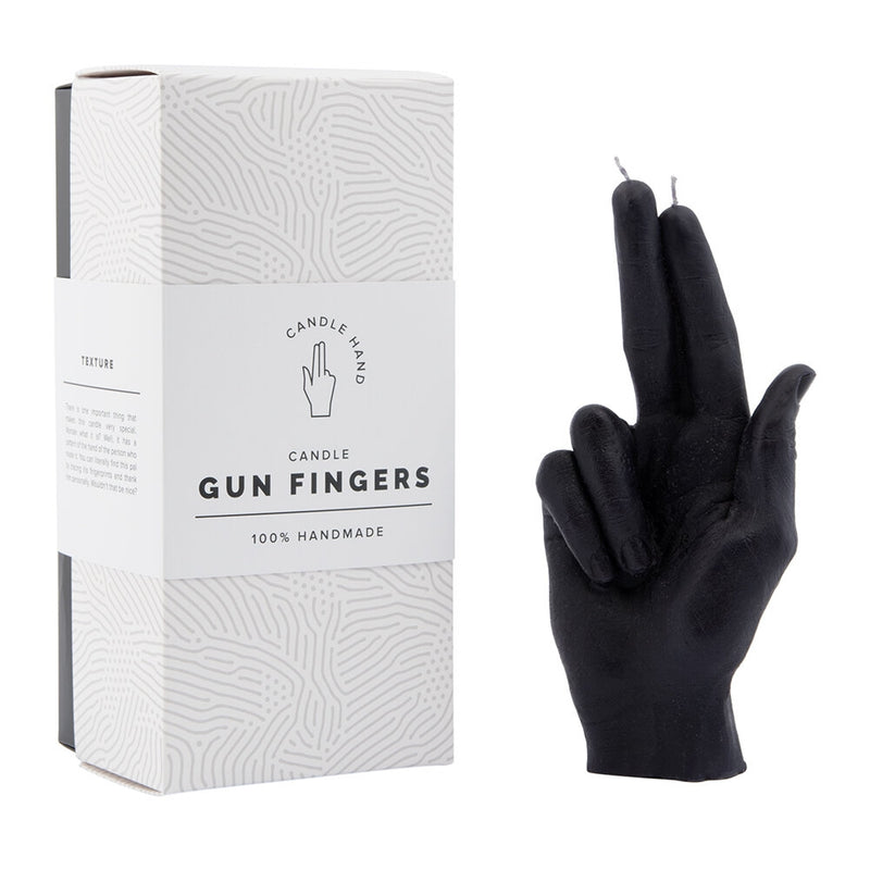 Candle Hand Gun Fingers (Black)