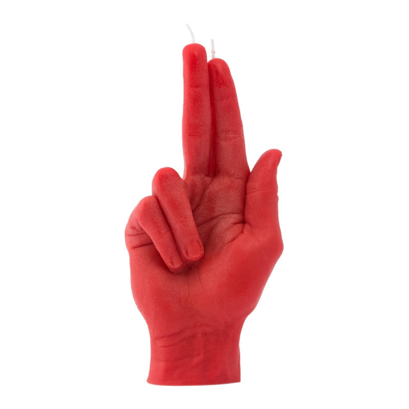 Candle Hand Gun Fingers (Red)