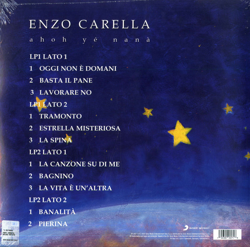 Enzo Carella - Ahoh Ye Nanà (2x12" Vinyl LP) Vinile Arancione
