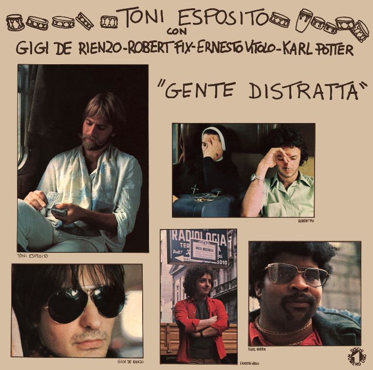 Tony Esposito - Gente Distratta Coloured (12" Vinyl 180 Gr.) Vinile Red