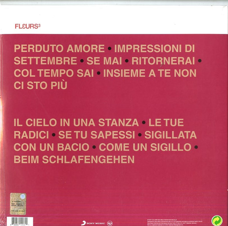 Franco Battiato - Fleurs 3 (12" Vinyl)