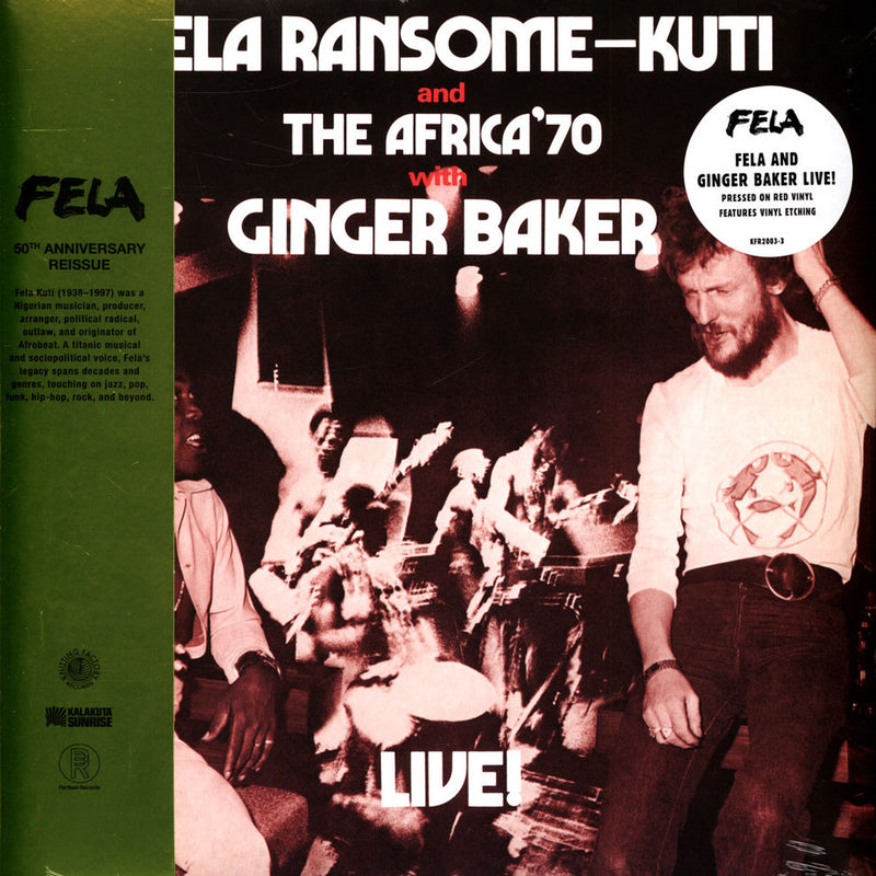 Fela Kuti - Live With Ginger Baker (2x12" Vinyl)