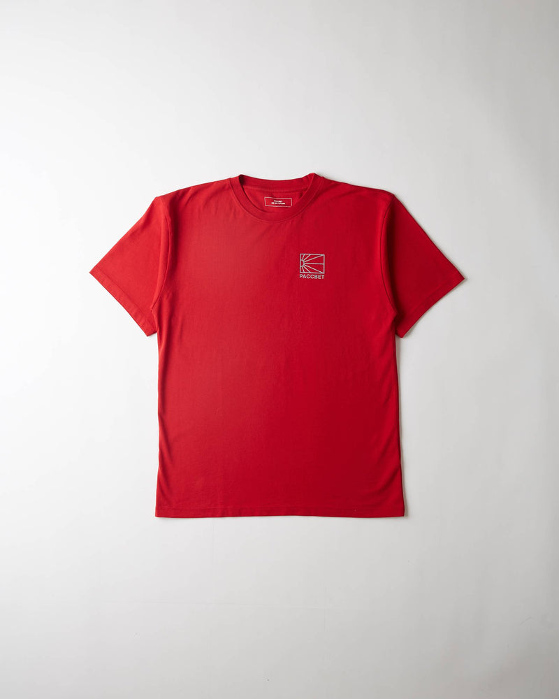 Rassvet Men Logo T-Shirt Knit (Red)
