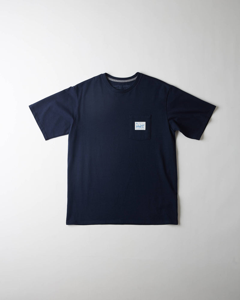 Patagonia M's Quality Surf Pocket Responsibili-Tee (New Navy)