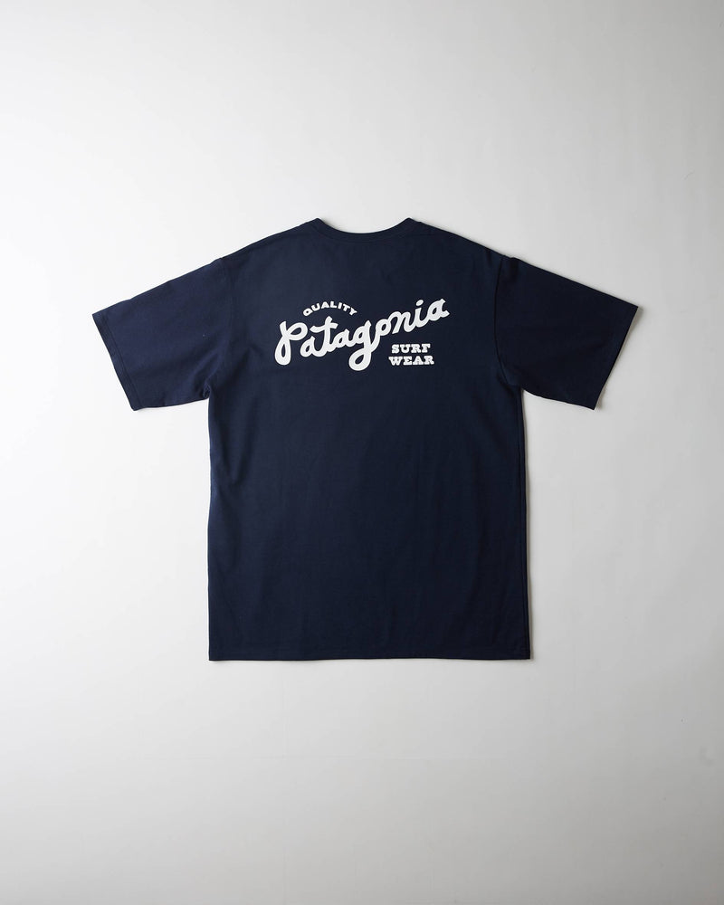 Patagonia M's Quality Surf Pocket Responsibili-Tee (New Navy)