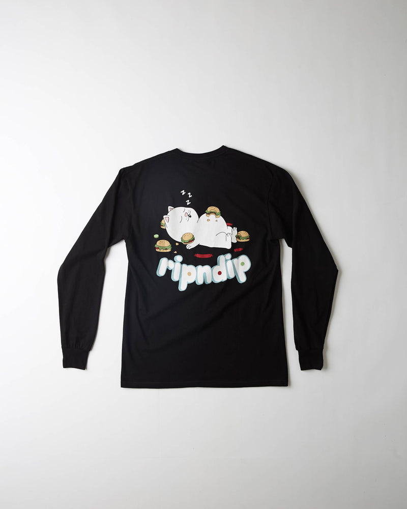 Rip N Dip Fat Hungry Baby L/S (Black)