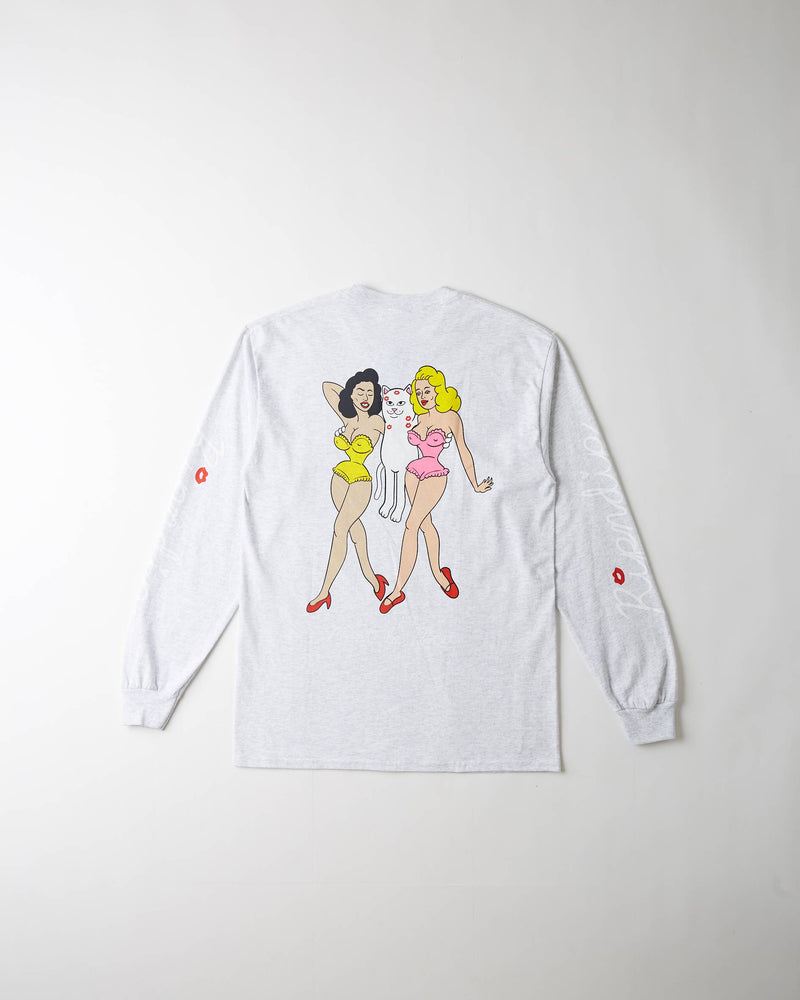 Rip N Dip Ladies Man L/S (Heater Grey)