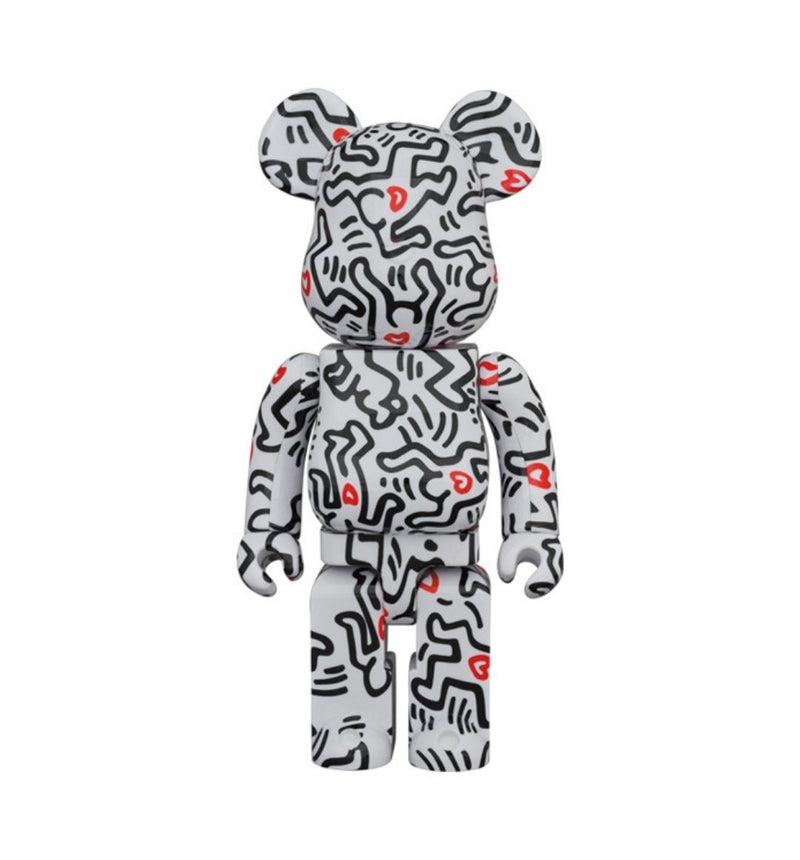 Medicom Toy Bearbrick Keith Haring 100% + 400%