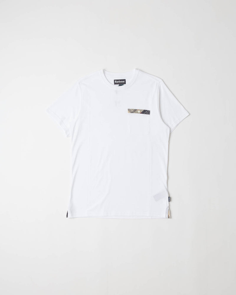 Barbour Durness Pocket Tee (White)