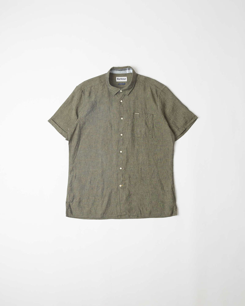 Barbour Frankwell Tailored Shirt (Olive)