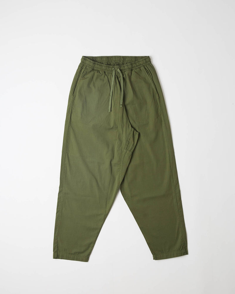 Universal Works Braga Pant Vintage Canvas (Dark Olive)