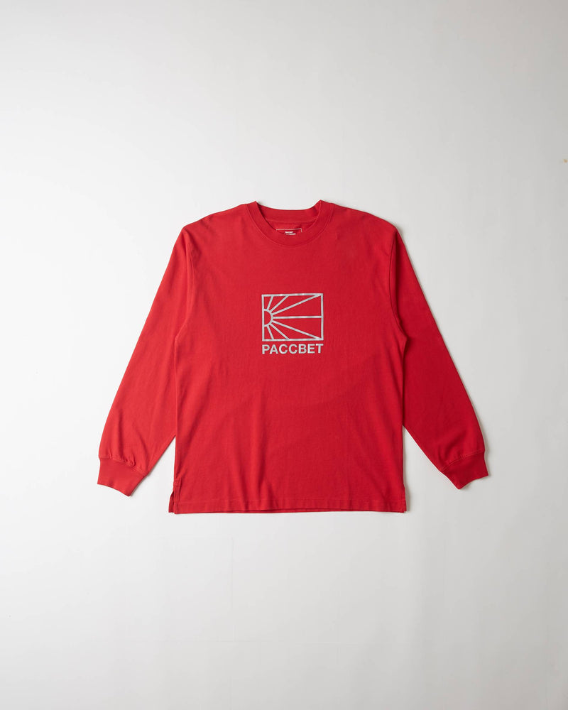 Rassvet Men Longsleeve Logo T-Shirt Knit (Red)