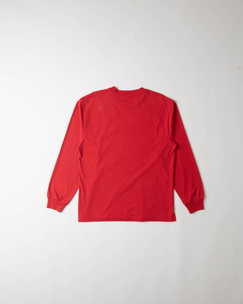 Rassvet Men Longsleeve Logo T-Shirt Knit (Red)