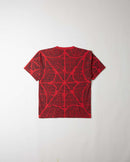 Rassvet Men Spider Web T-Shirt Knit (Red/Black)